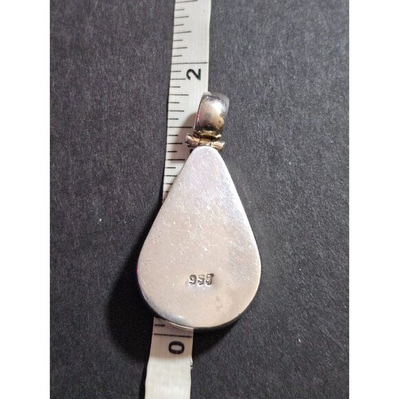 *Sale* Sterling silver abalone pendant - Picture 8 of 10